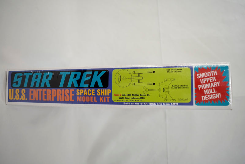 AMT Star Trek U.S.S. Enterprise NCC-1701 Space Ship 1/650 scale model kit box details