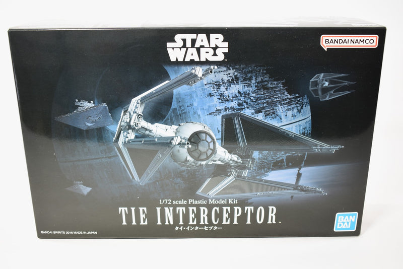 Bandai Star Wars Tie Interceptor 1/72 scale model kit