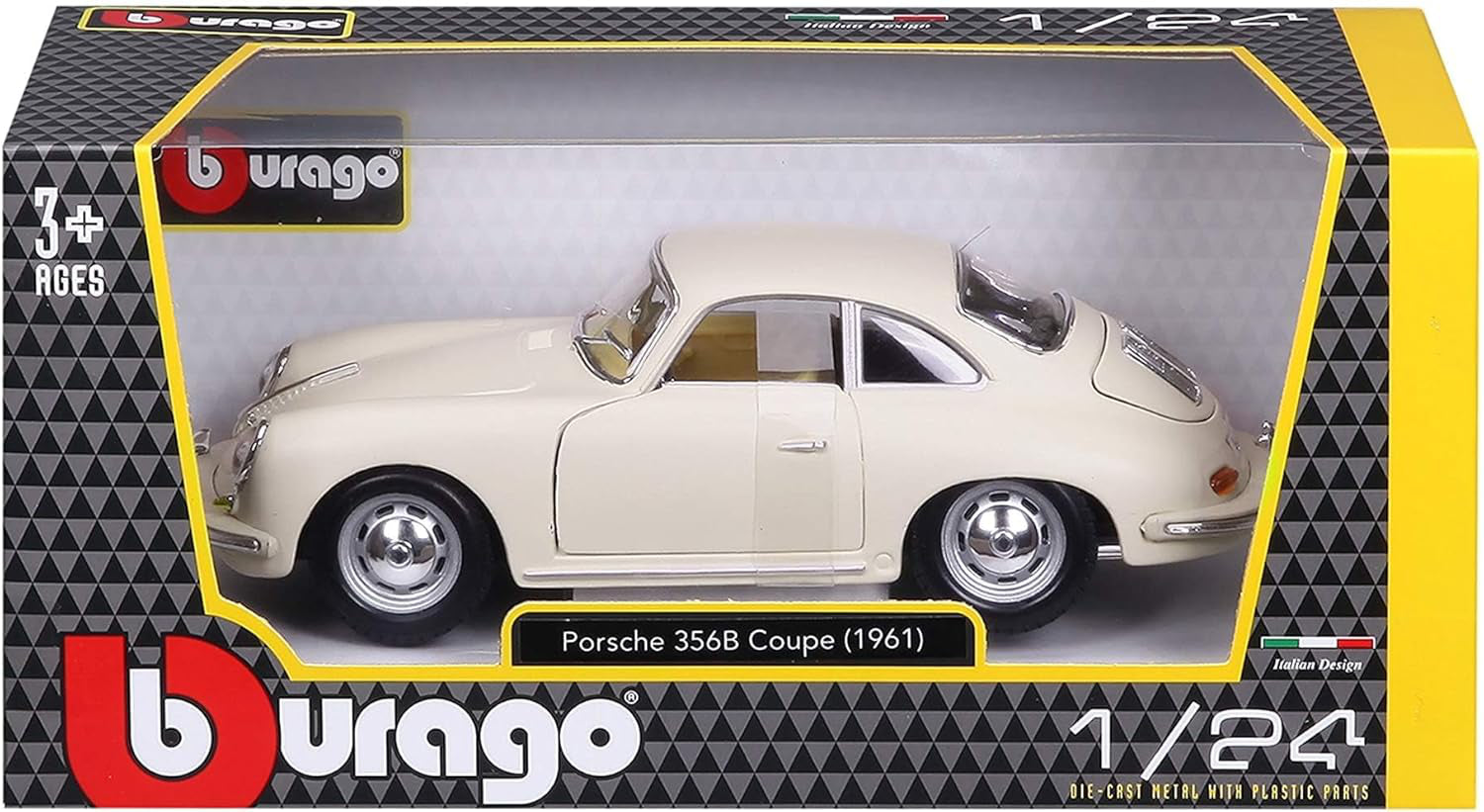 Bburago Porsche 356B Coupe 1961 1/24 scale diecast model