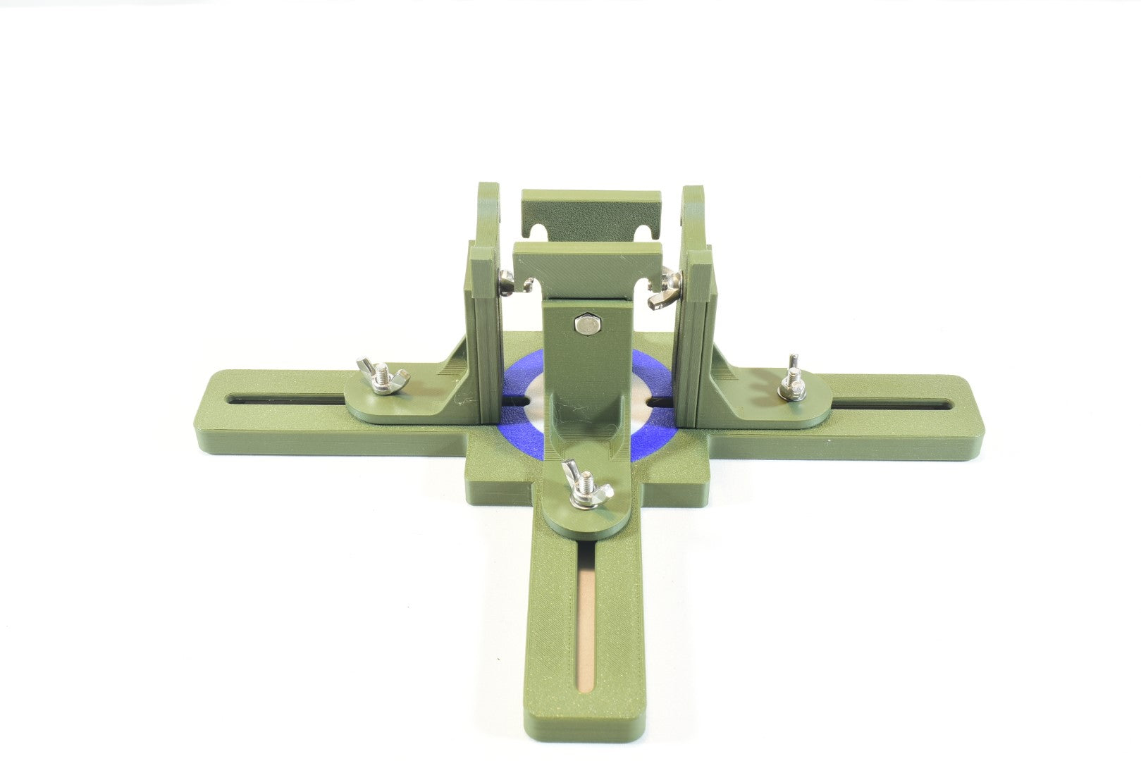 Bowfell Model Aircraft Jig Painting Stand Set Green Dual Size Support Options