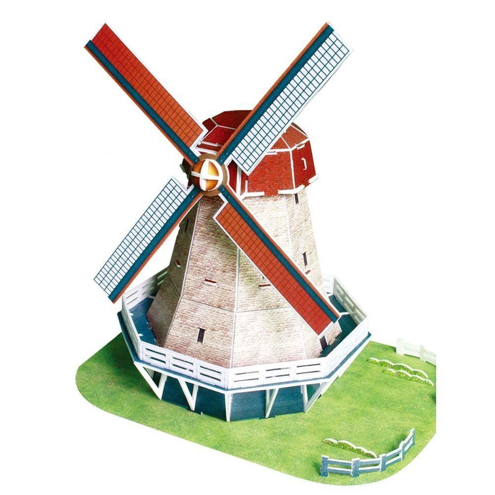 Cubicfun Holland Windmill 3D Puzzle model c089h