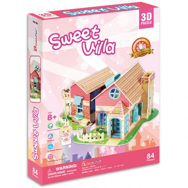 Cubicfun Sweet Villa 3D Puzzle model P615h box