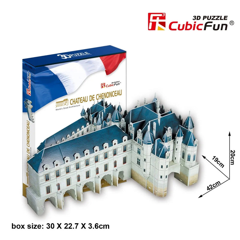 Cubicfun 3D Puzzle Chateau De Chenonceau MC139h