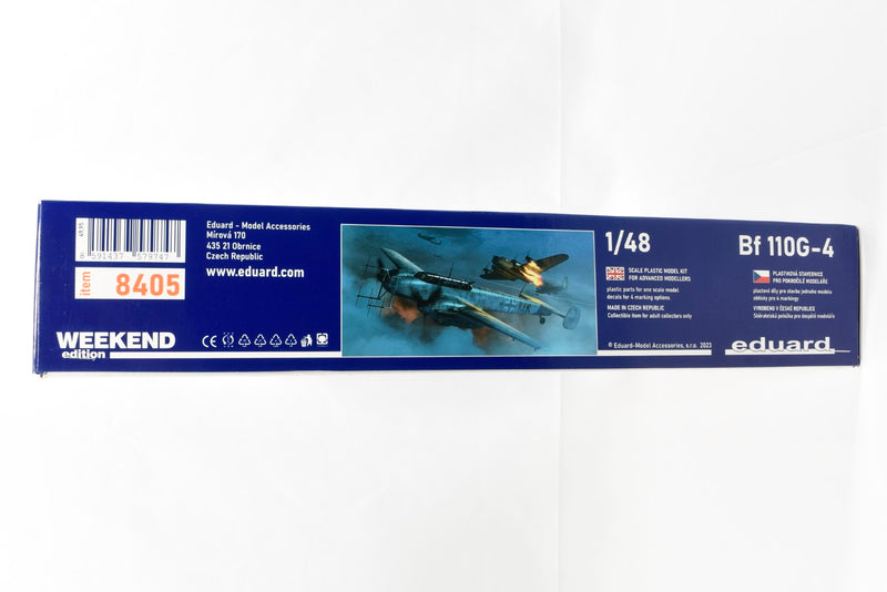 Eduard Messerschmitt BF 110 G-4 1/48 scale model kit 8405 Weekend edition box