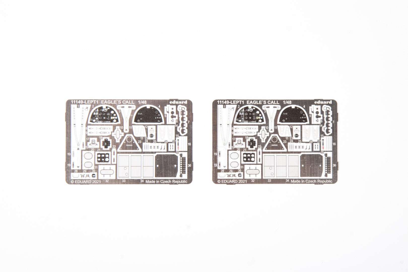 Eduard 1/48 Eagles Call Dual Combo Limited Edition Spitfire Model photo etched parts