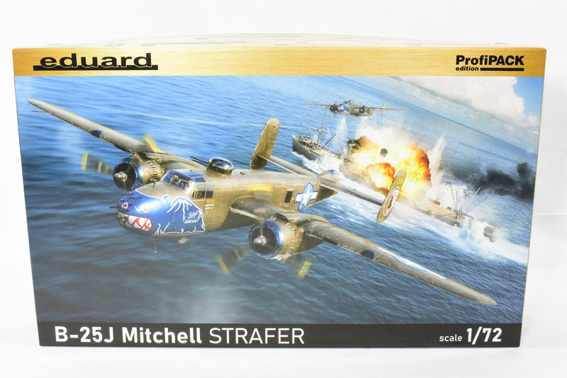 Eduard B-25J Mitchell Strafer 1/72 scale plastic model kit