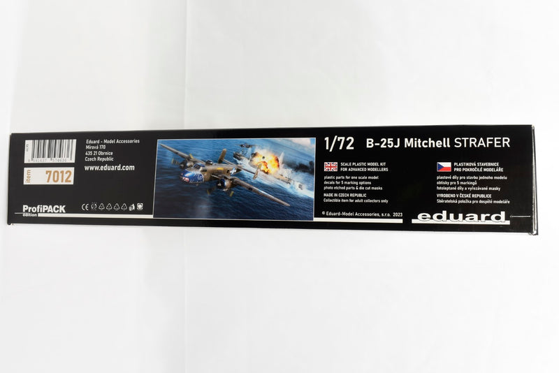 Eduard B-25J Mitchell Strafer 1/72 scale plastic model kit box