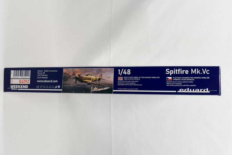 Eduard Spitfire Mk.Vc Weekend Edition 1/48 scale model kit box