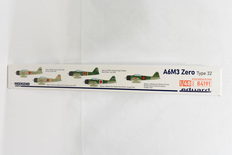 Eduard A6M3 Zero Type 32 1/48 scale model kit Weekend Edition markings