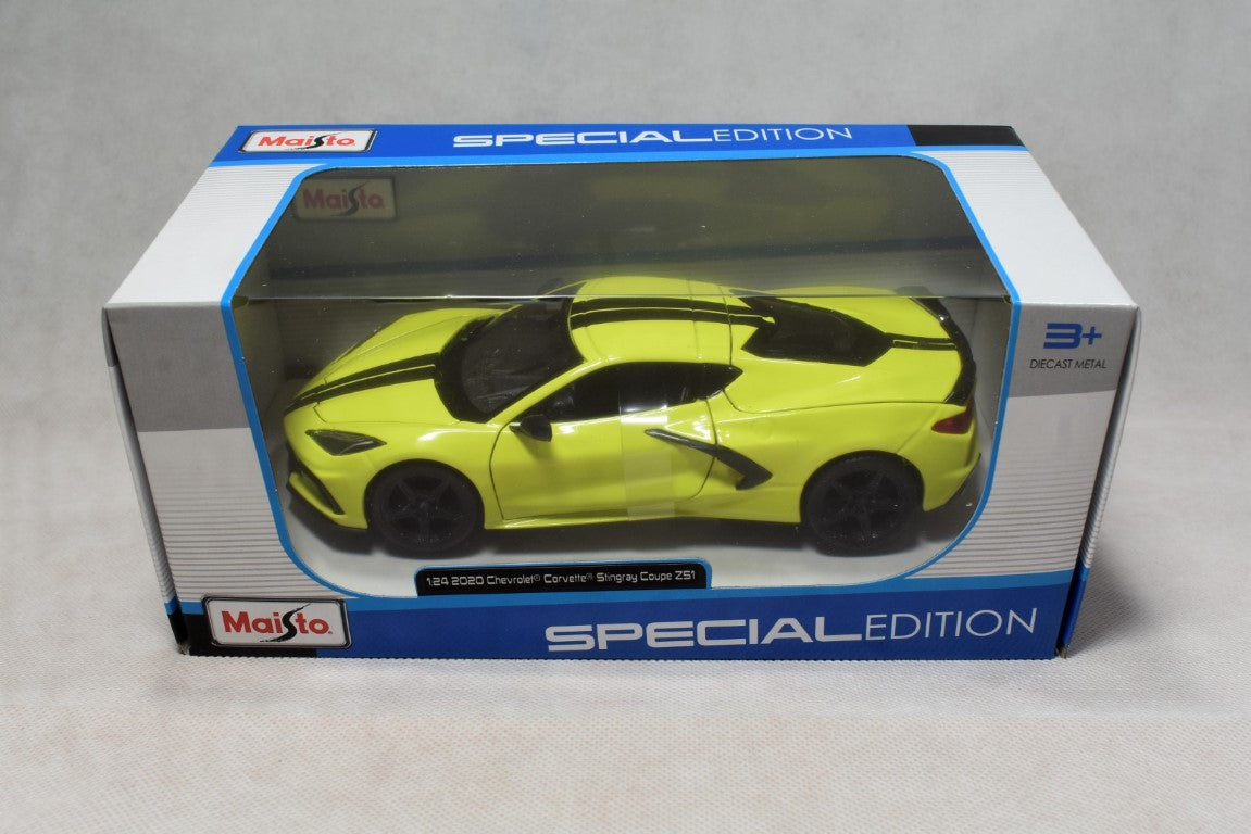 Maisto 1/24 2020 Corvette Stingray Coupe Z51 Diecast Model