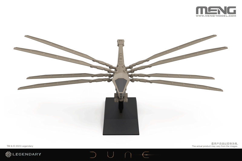 Meng Models Dune Atreides Ornithopter Model kit MMS-011 giff wings moving