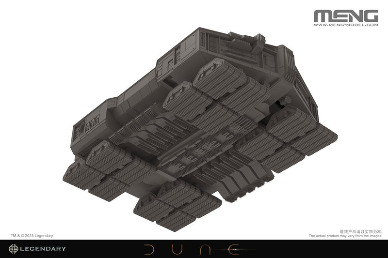 Meng Models Dune Spice Harvester Model kit MMS-013 built underneath