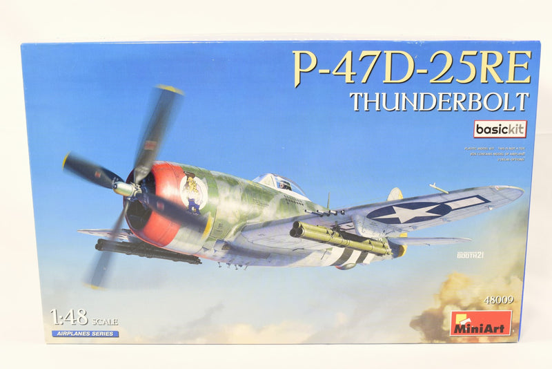 MiniArt P-47D-25RE Thunderbolt Basic Kit 48009 Model Kit