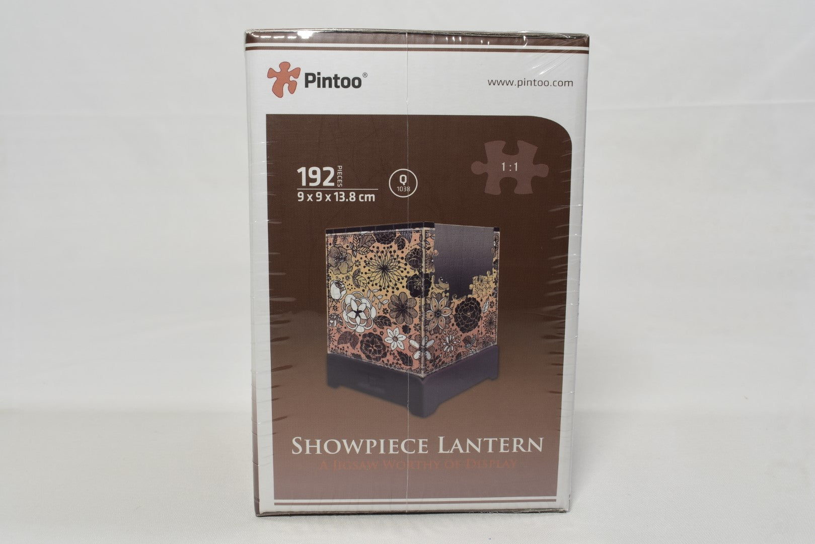 Pintoo Jigsaw Puzzle Lantern Floral box side