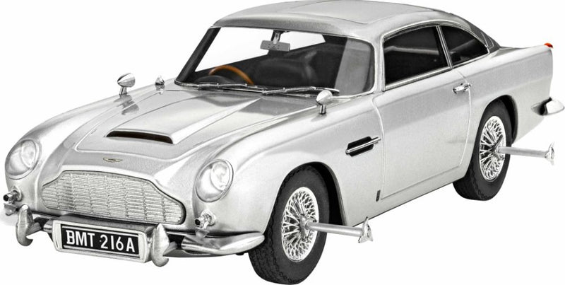 Revell James Bond 007 Goldfinger Aston Martin DB5 1/24 scale easy click plastic model kit built