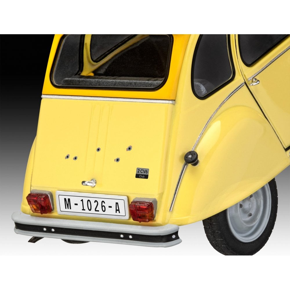 Revell James Bond Citroen 2CV For Your Eyes Only 1/24 Model Gift Set 05663 rear view