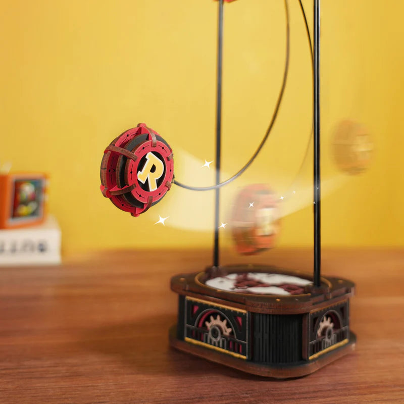 Rokr Gravity Swing Sky Captain Wooden Model Kit MCD01 pendulum