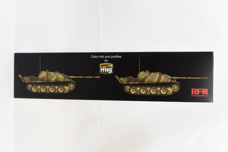 Ryefield Model Jagdpanther G2 1/35 Scale Tank Plastic Model Kit colour profiles