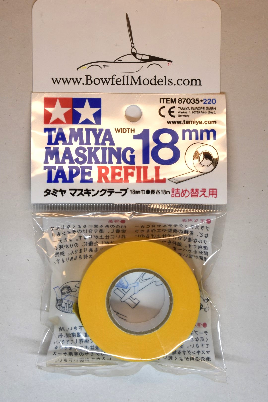 Tamiya Masking Tape 18mm Refill