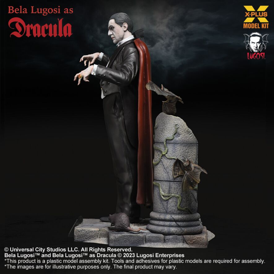 XPlus Model Kit Bela Lugosi as Dracula 1/8 scale left side