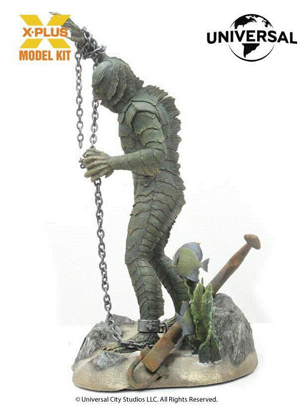 X-Plus 1/8 Revenge of the Creature Plastic Model Kit