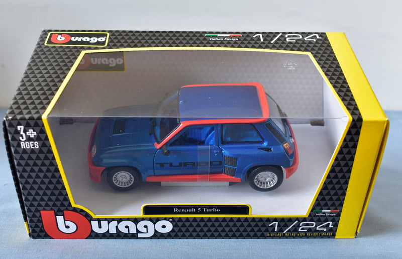 Bburago 1/24 Renault 5 Turbo Blue