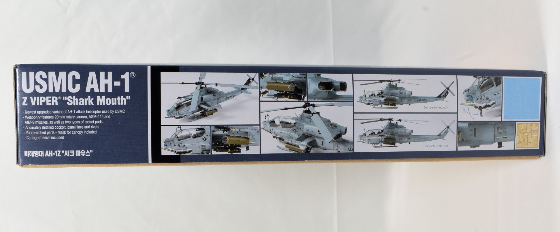 Academy AH-1 Viper Shark Mouth model side