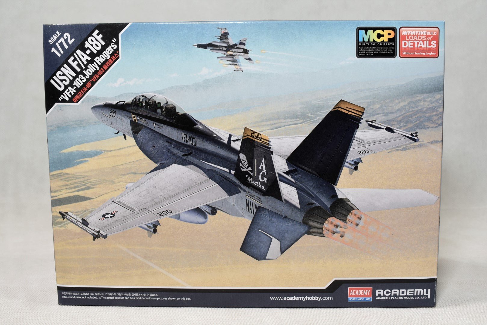 Academy F/A-18F VFA-103 Jolly Rogers 1/72 model