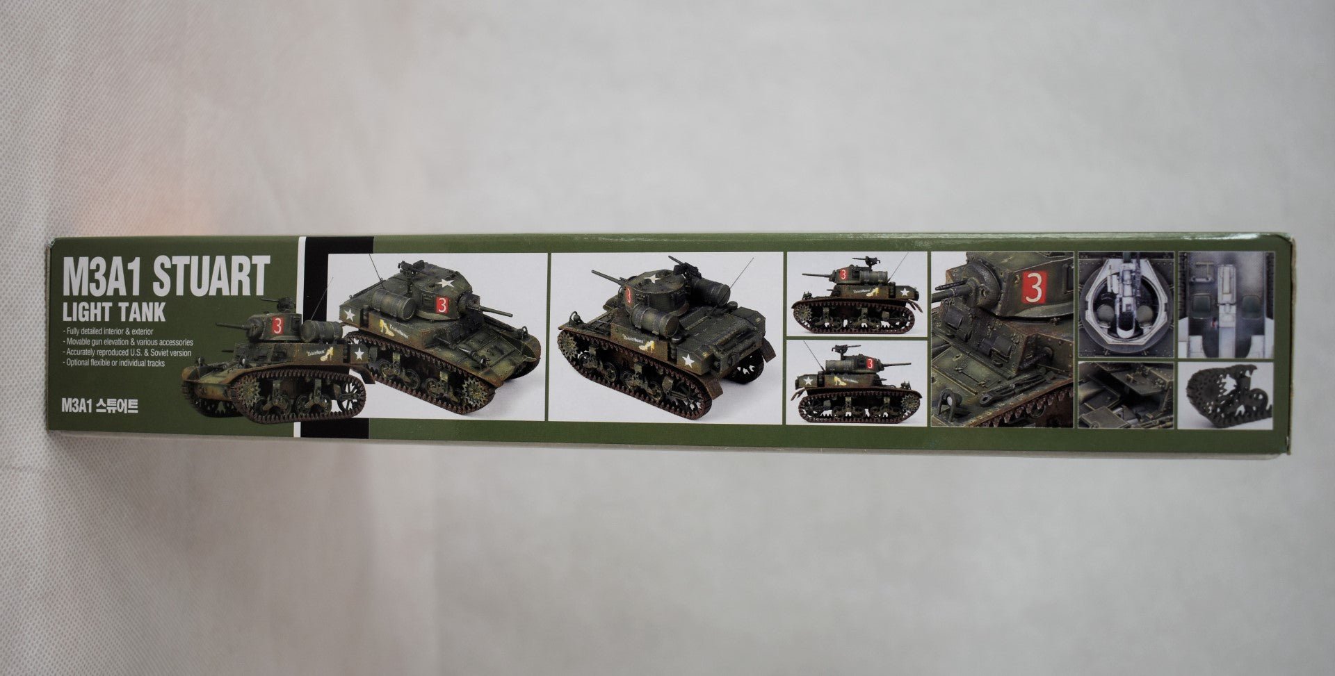 Academy M3A1 Stuart Light Tank Model