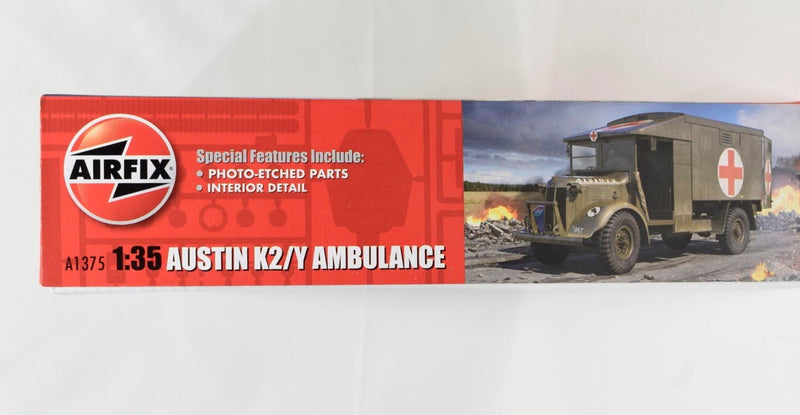 Airfix Austin K2/Y Ambulance 1:35 Scale model kit side