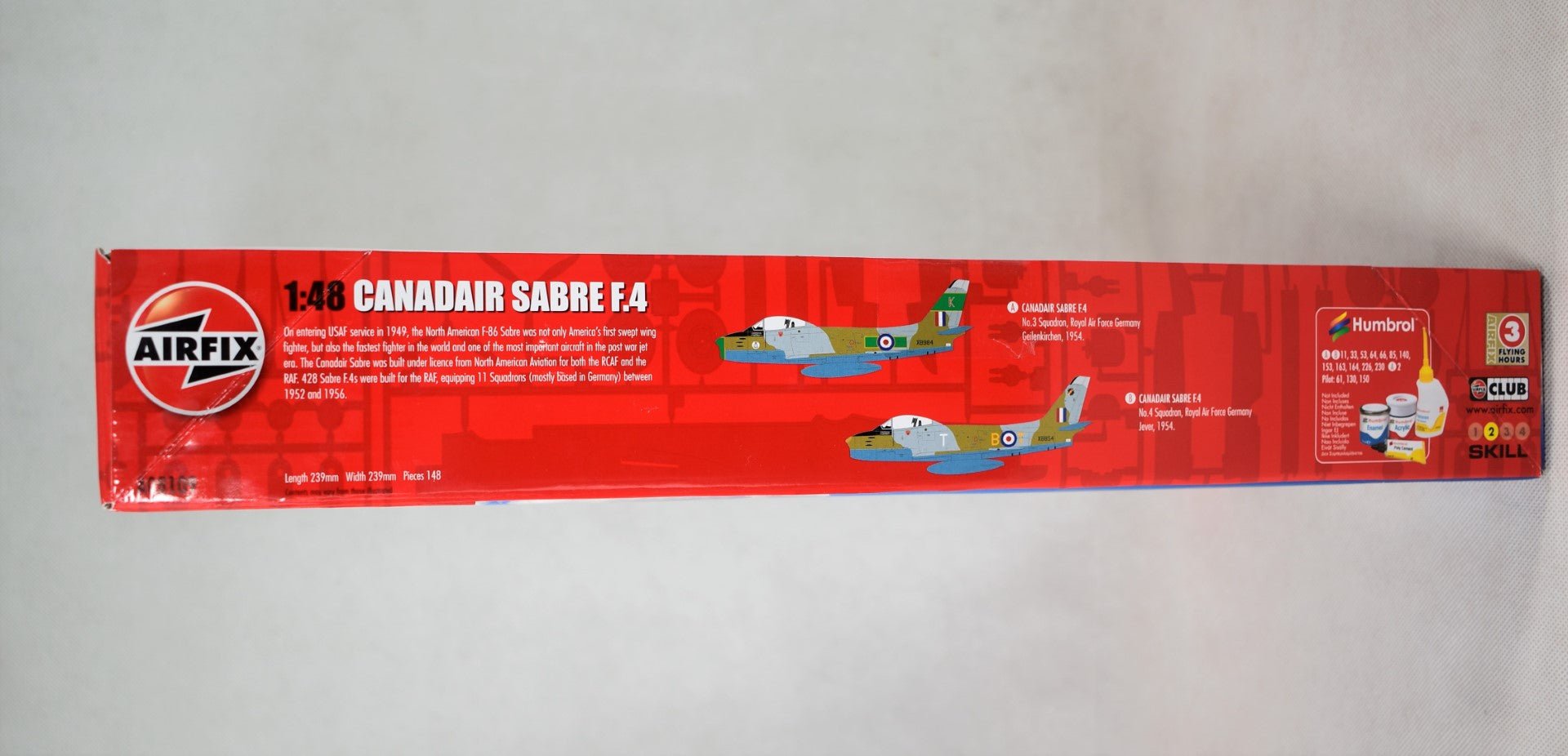 Airfix Canadair Sabre F.4 1/48 Model Kit box