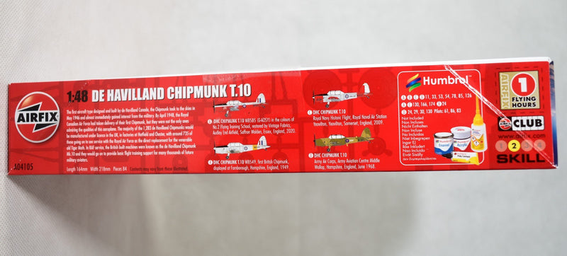 Airfix De Havilland Chipmunk T.10 1/48 box