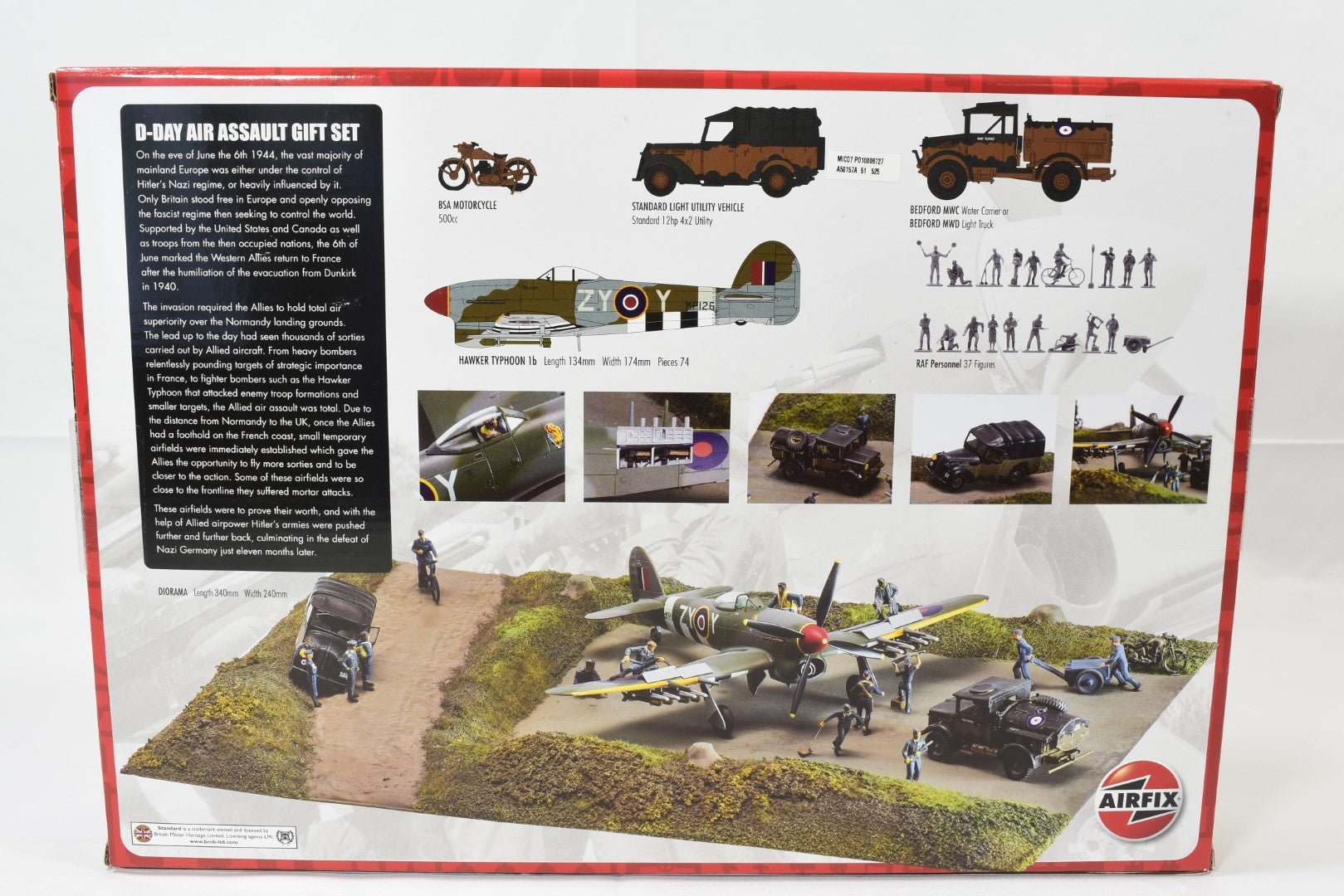 Airfix D-Day Air Assault 1/72 back