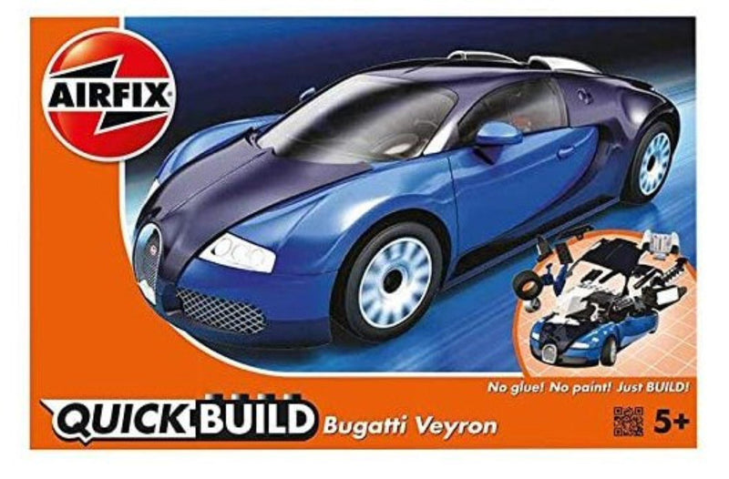 Airfix Quick Build Bugatti Veyron Blue