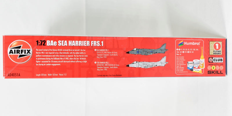 Airfix BAe Sea Harrier FRS.1 1/72 model box