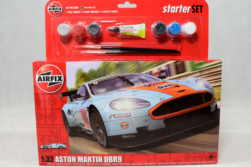 Airfix Aston Martin DBR9 1/32 Model Starter Set