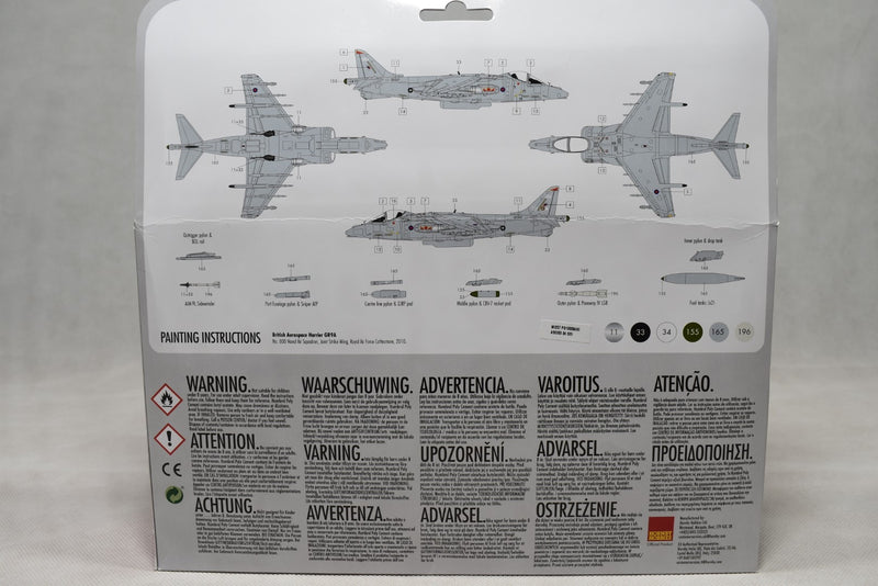 Airfix BAe Harrier GR9A Starter Set 1/72 box