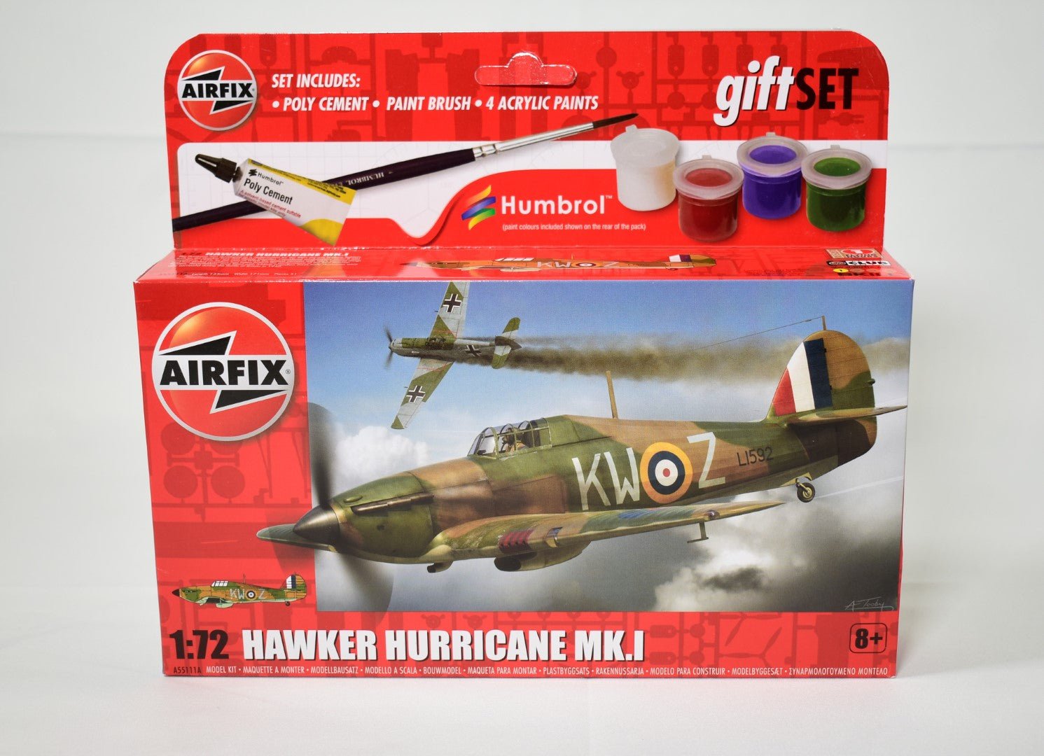 Airfix Hawker Hurricane MK.I Starter Set 1/72