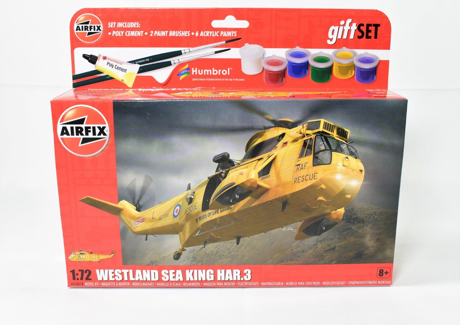 Airfix Westland Sea King 1/72 Starter Set Model