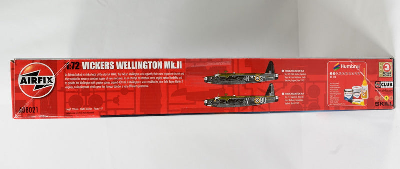 Airfix Vickers Wellington Mk.II 1/72 Model Kit side