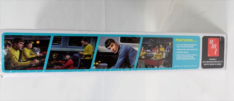 AMT Star Trek U.S.S> Enterprise Bridge Set Model Kit box side