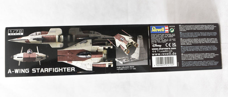 Bandai Star Wars A-Wing Starfighter 1/72 model box