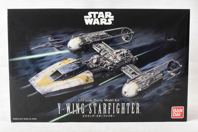 Bandai Star Wars Y-Wing Starfighter 1/72 Model