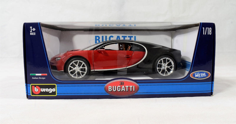 Bburago Bugatti Chiron Red 1/18 diecast