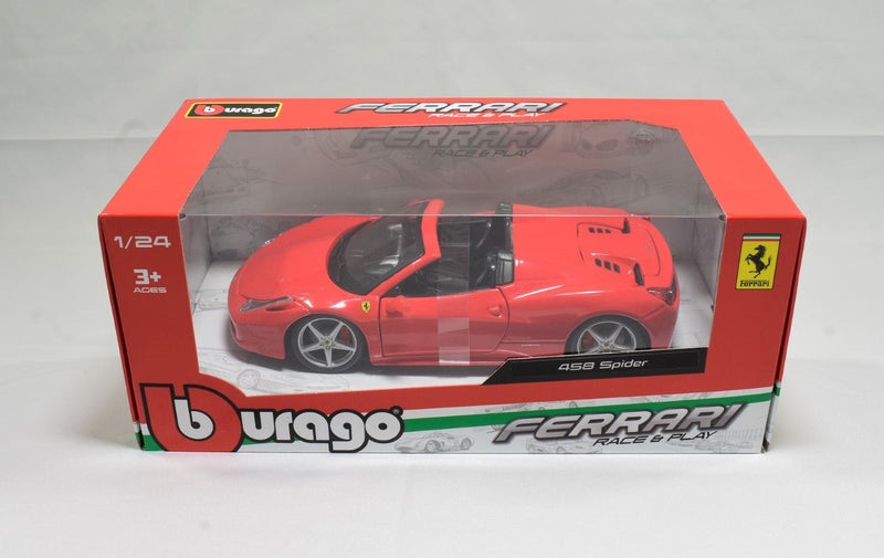 Bburago Ferrari 458 Spider 1/24 Diecast model