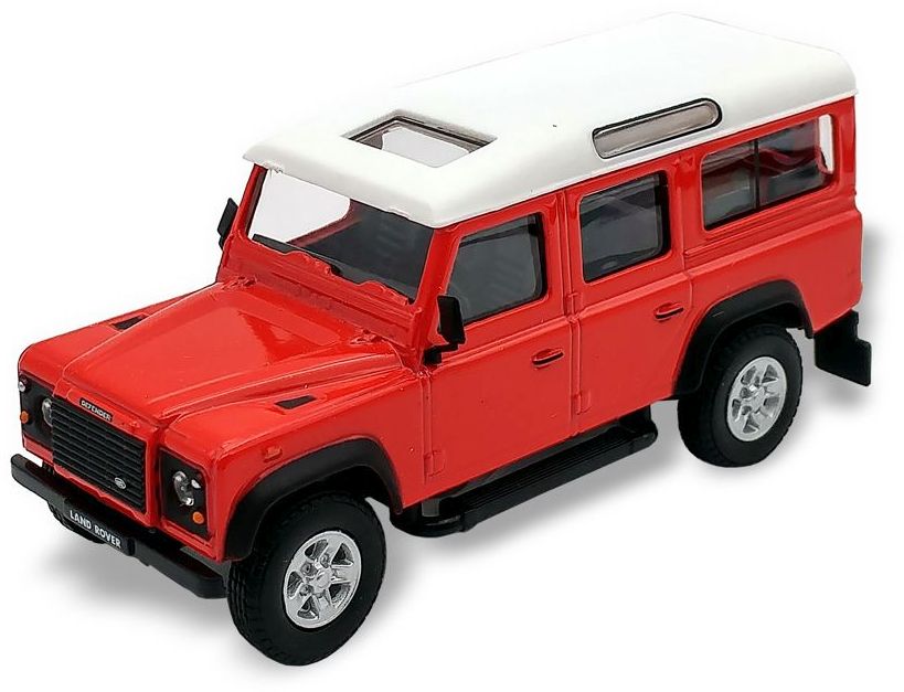 Cararama Land Rover Defender 1/43 Scale diecast model red