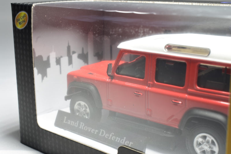 Cararama Land Rover Defender 1/43 Scale diecast model red back
