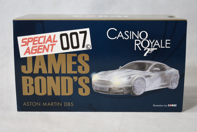 Corgi James Bond Casino Royale Aston Martin DBS box