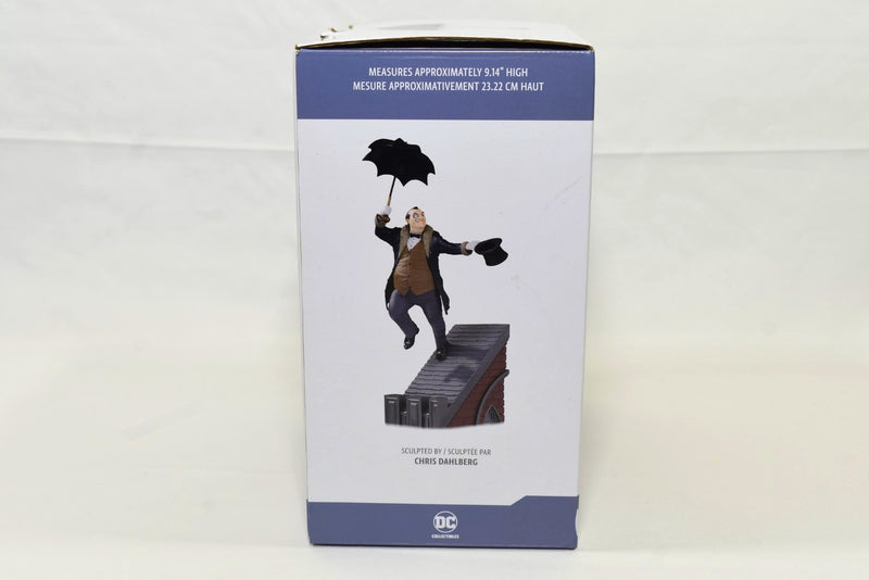 DC Direct Batman Rogues Gallery The Penguin limited edition statue box side