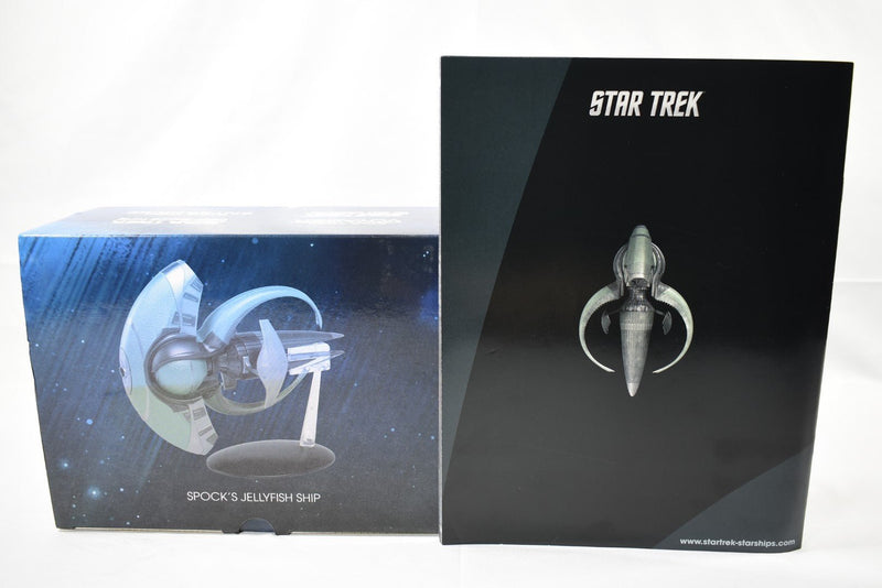 Eaglemoss Star Trek Spock's Jellyfish Ship model and Magazine back
